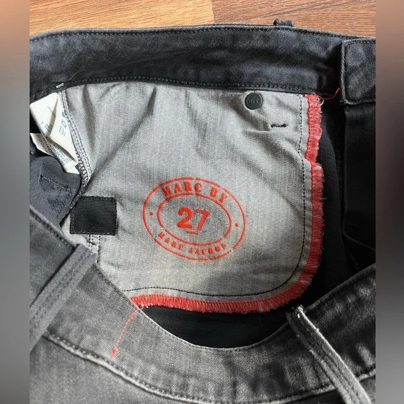 Marc by Marc Jacobs Black Skinny Jeans w/strip - Picture 10 of 14